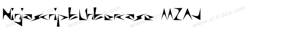 NinjascriptUntercase-MZAJ字体转换