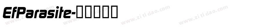 EfParasite字体转换