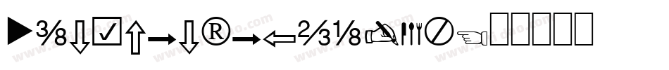 ScorpioDingbats字体转换
