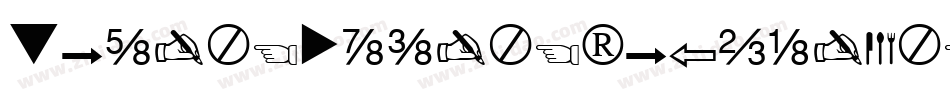 Vidas-Secas-Dingbats字体转换