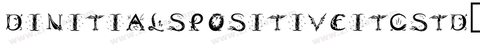 DinitialsPositiveITCStd字体转换