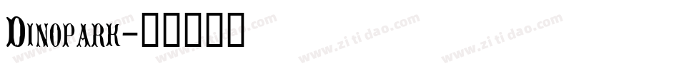 Dinopark字体转换