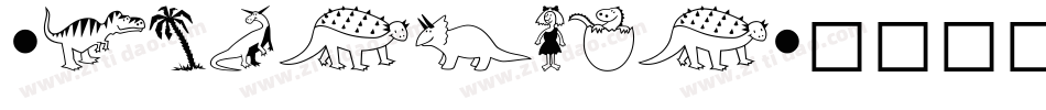 Dinosaurs字体转换