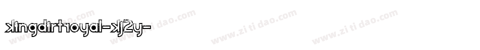 KingDirtRoyal-KJ2y字体转换