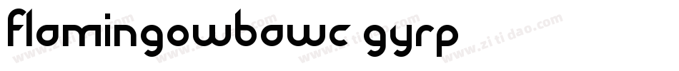 FlamingoWbawc-gYRP字体转换