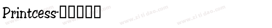 Printcess字体转换