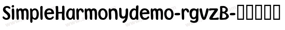 SimpleHarmonydemo-rgvzB字体转换