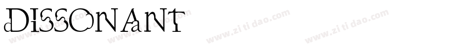 Dissonant字体转换