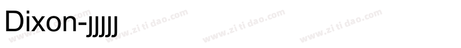 Dixon字体转换