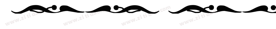 DividersAndMisc-E9zg字体转换