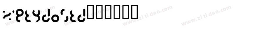 ZiptyDoStd字体转换