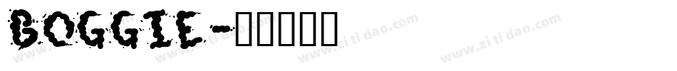 Boggie字体转换