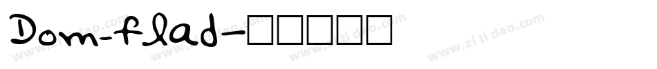 Dom_flad字体转换