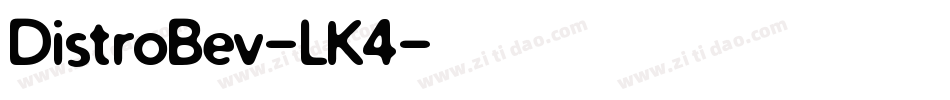 DistroBev-LK4字体转换