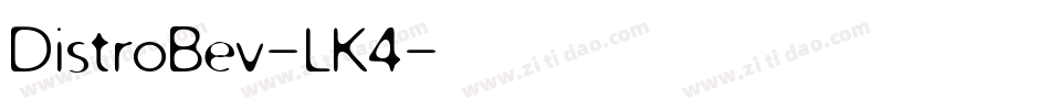 DistroBev-LK4字体转换