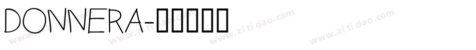 DONNERA字体转换