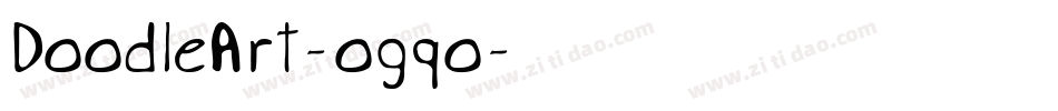 DoodleArt-ogqo字体转换