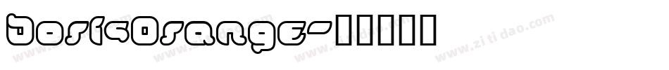 DorisOrange字体转换