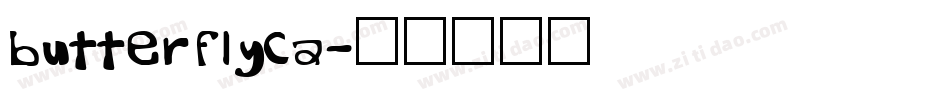 butterflyca字体转换