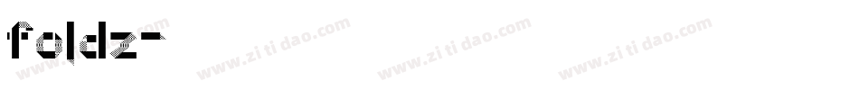 Foldz字体转换