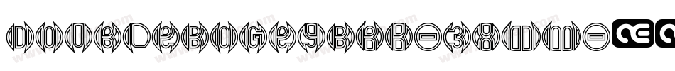 DoubleBogeyBrk-3xmM字体转换