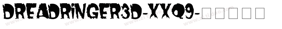 DreadRinger3D-Xxq9字体转换