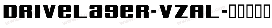 DriveLaser-vzAL字体转换