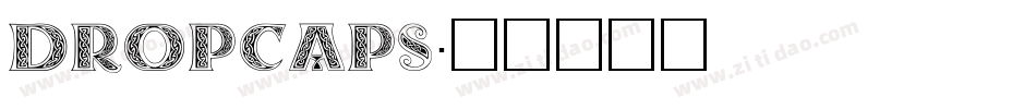 DROPCAPS字体转换