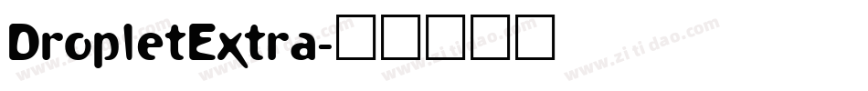 DropletExtra字体转换