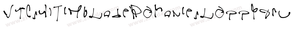 VTCSwitchbladeRomanceSloppyDrunk字体转换