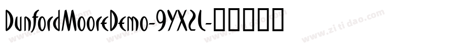 DunfordMooreDemo-9YX2L字体转换