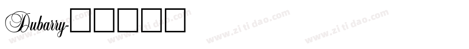 Dubarry字体转换