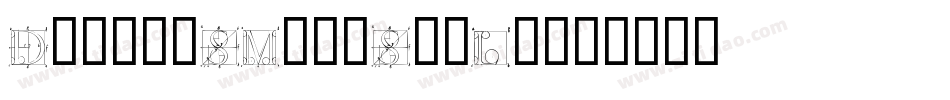 DuerersMinuskeln字体转换