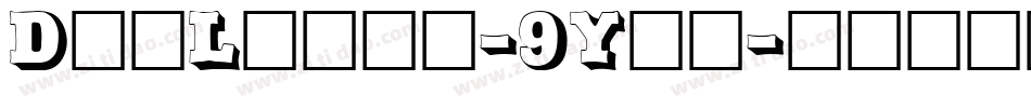 DuoLicht-9Ygn字体转换