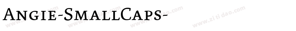 Angie-SmallCaps字体转换