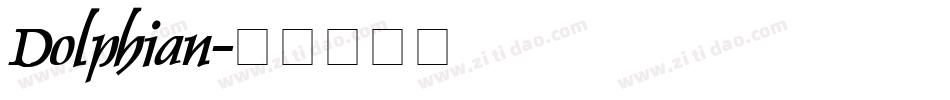 Dolphian字体转换