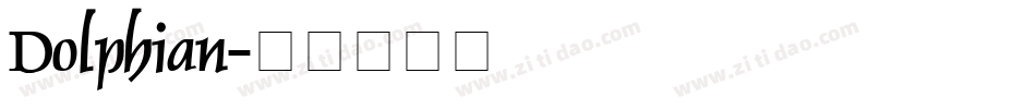 Dolphian字体转换