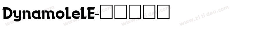 DynamoLeLE字体转换