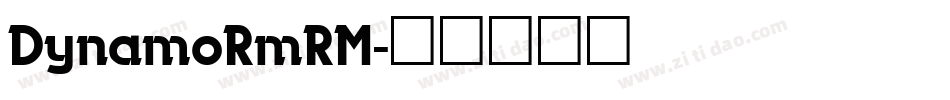 DynamoRmRM字体转换