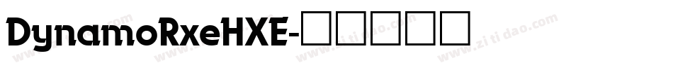 DynamoRxeHXE字体转换