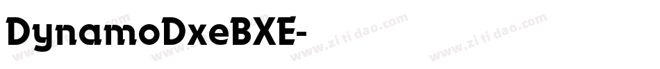 DynamoDxeBXE字体转换