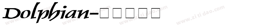 Dolphian字体转换