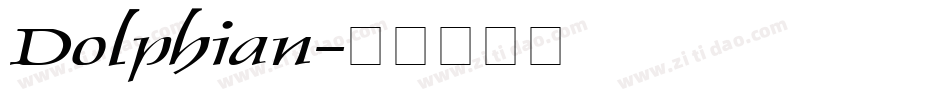 Dolphian字体转换