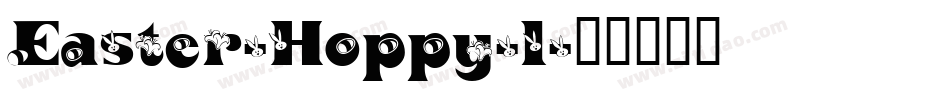 Easter-Hoppy-1字体转换
