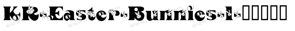 KR-Easter-Bunnies-1字体转换