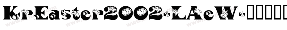 KrEaster2002-LAeW字体转换