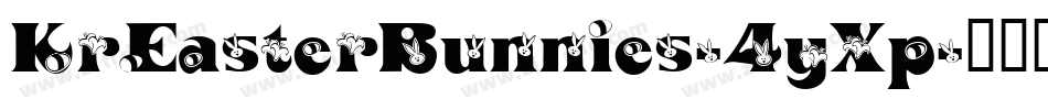 KrEasterBunnies-4yXp字体转换