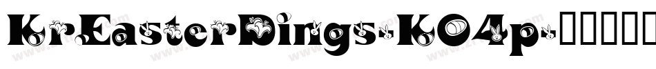 KrEasterDings-K04p字体转换