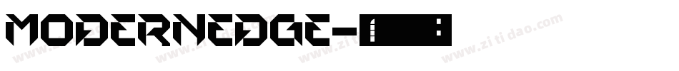 ModernEdge字体转换