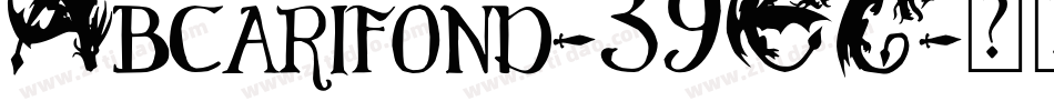 Abcarifond-39EG字体转换
